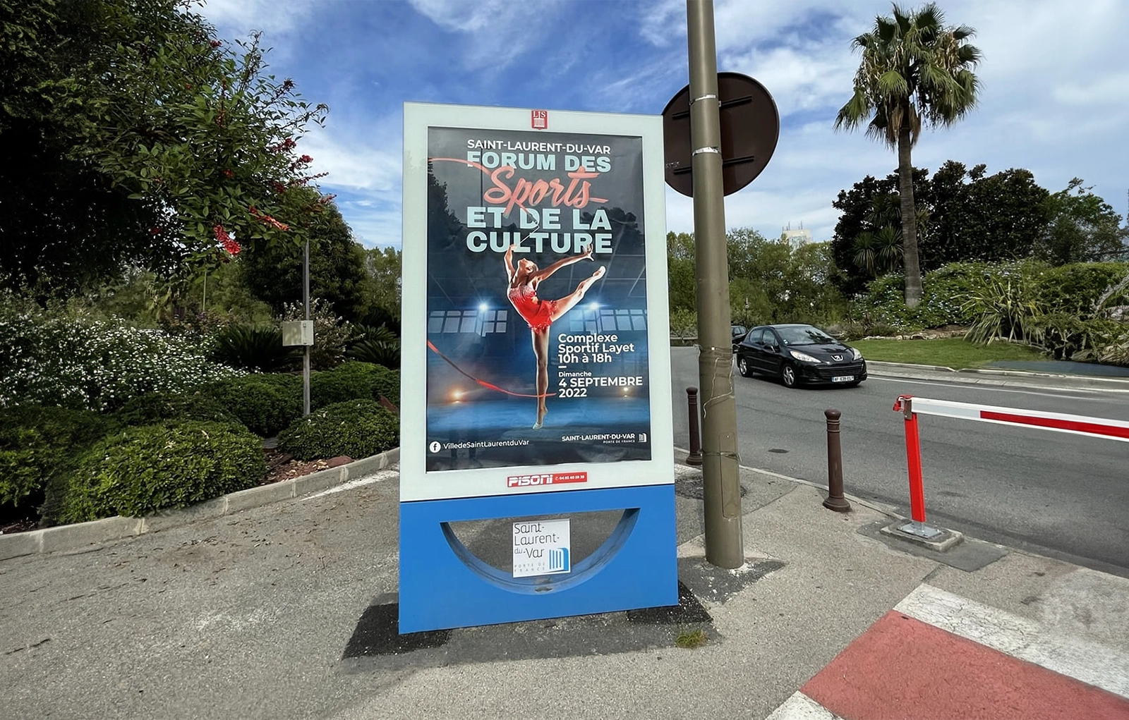 Affiche du forum des sports et de la culture de Saint-Laurent-du-Var